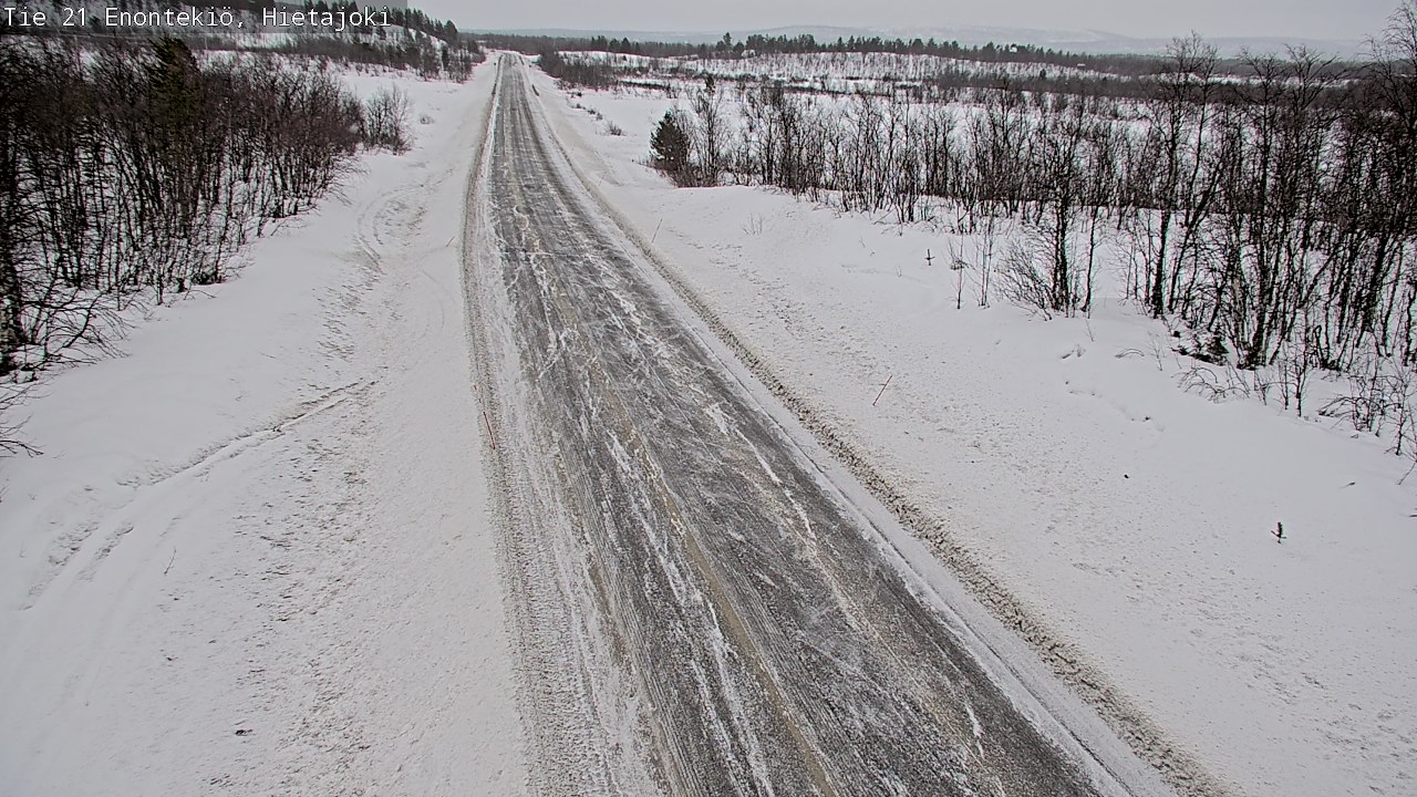 Kelikamerat Kuva Tie 21 Enontekiö, Hietajoki, Enontekiö, Lappi