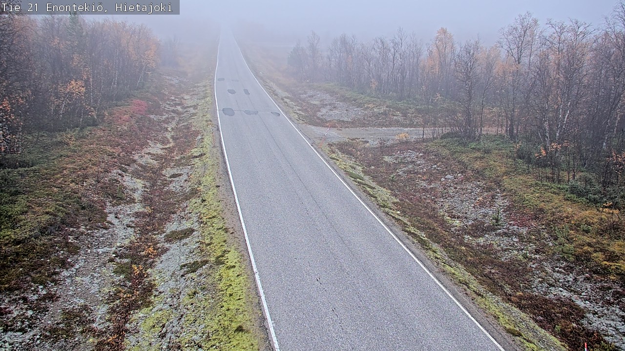 Kelikamerat Kuva Tie 21 Enontekiö, Hietajoki, Enontekiö, Lappi