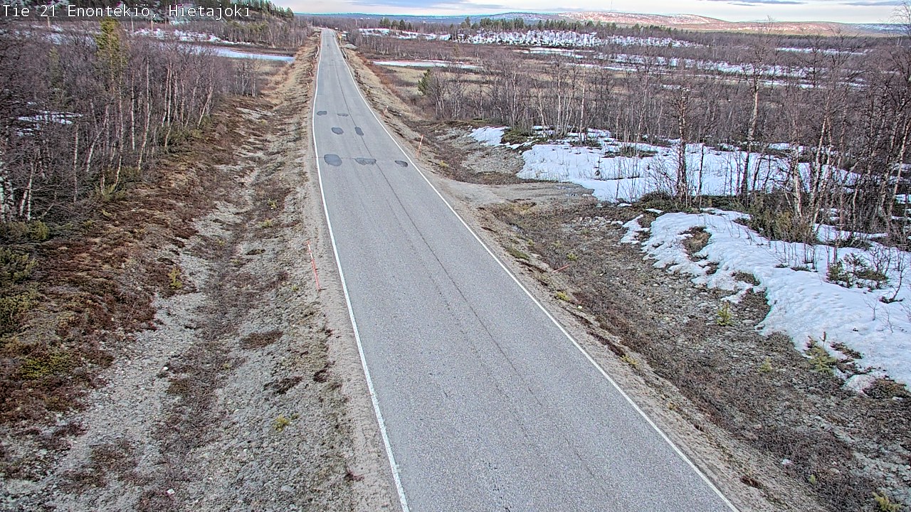 Kelikamerat Kuva Tie 21 Enontekiö, Hietajoki, Enontekiö, Lappi