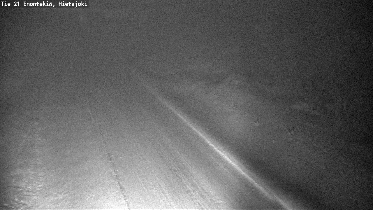 Weather Camera Image Väg 21 Enontekis, Hietajoki, Enontekiö, Lappi