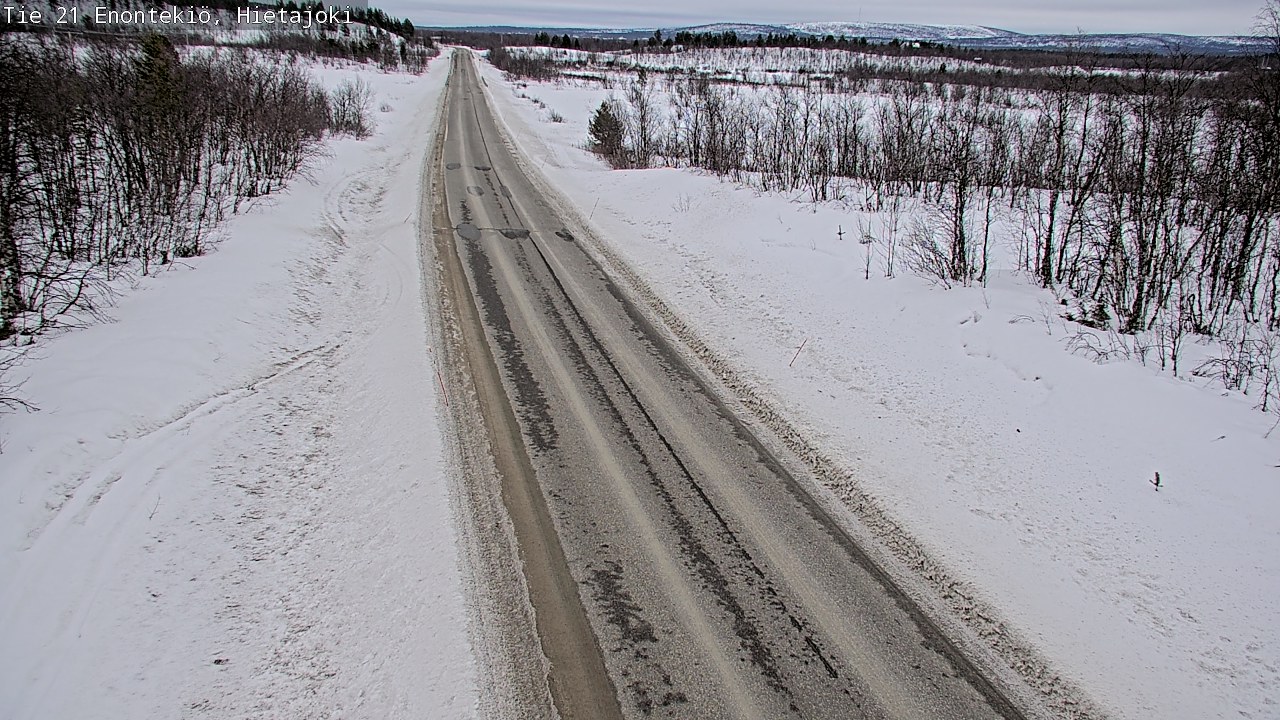 Kelikamerat Kuva Tie 21 Enontekiö, Hietajoki, Enontekiö, Lappi