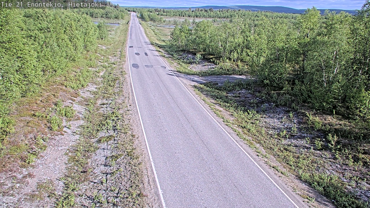 Kelikamerat Kuva Tie 21 Enontekiö, Hietajoki, Enontekiö, Lappi