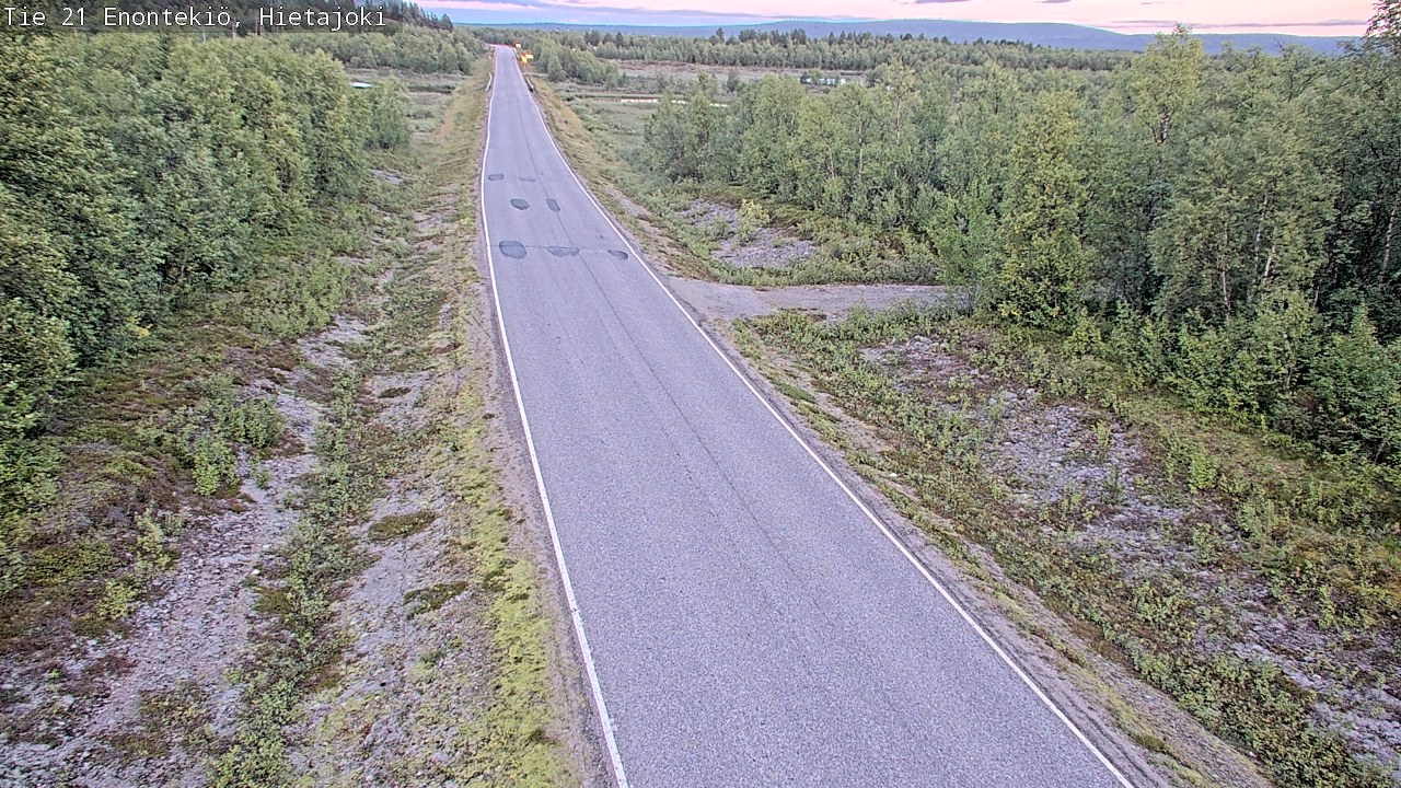 Kelikamerat Kuva Tie 21 Enontekiö, Hietajoki, Enontekiö, Lappi
