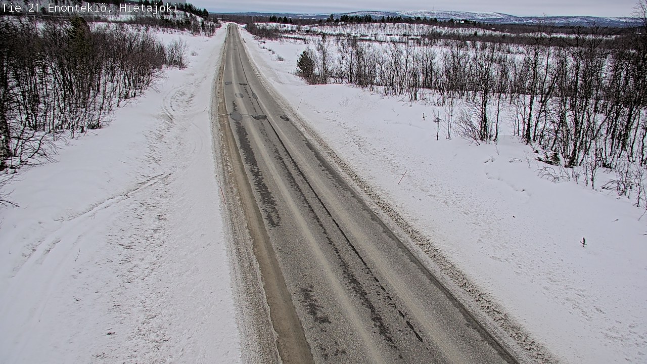 Kelikamerat Kuva Tie 21 Enontekiö, Hietajoki, Enontekiö, Lappi