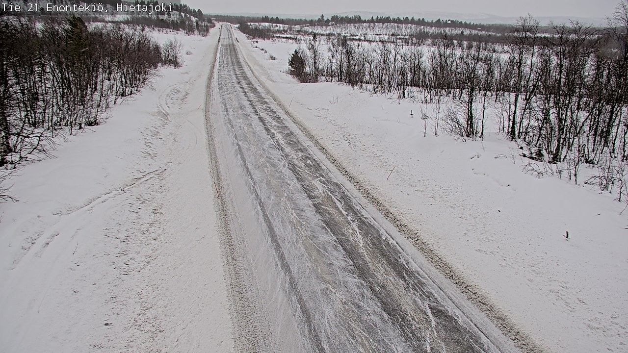 Kelikamerat Kuva Tie 21 Enontekiö, Hietajoki, Enontekiö, Lappi