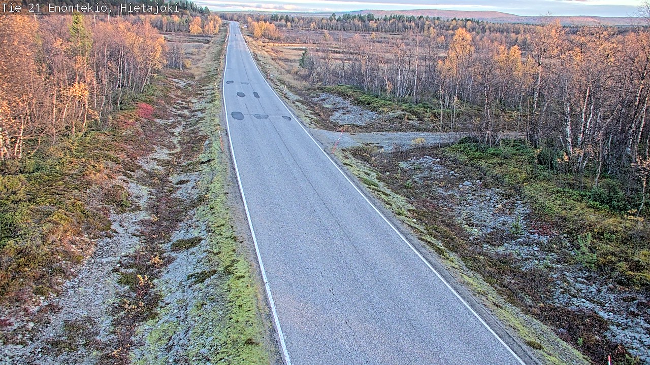 Kelikamerat Kuva Tie 21 Enontekiö, Hietajoki, Enontekiö, Lappi