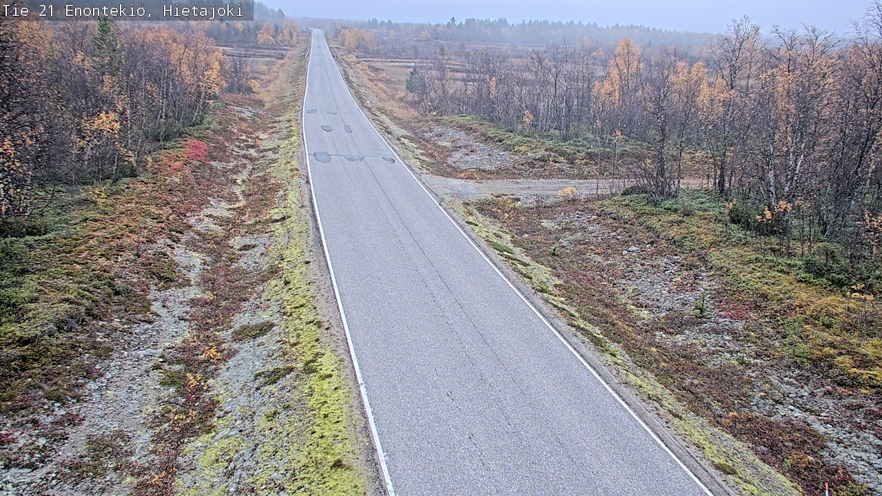 Kelikamerat Kuva Tie 21 Enontekiö, Hietajoki, Enontekiö, Lappi