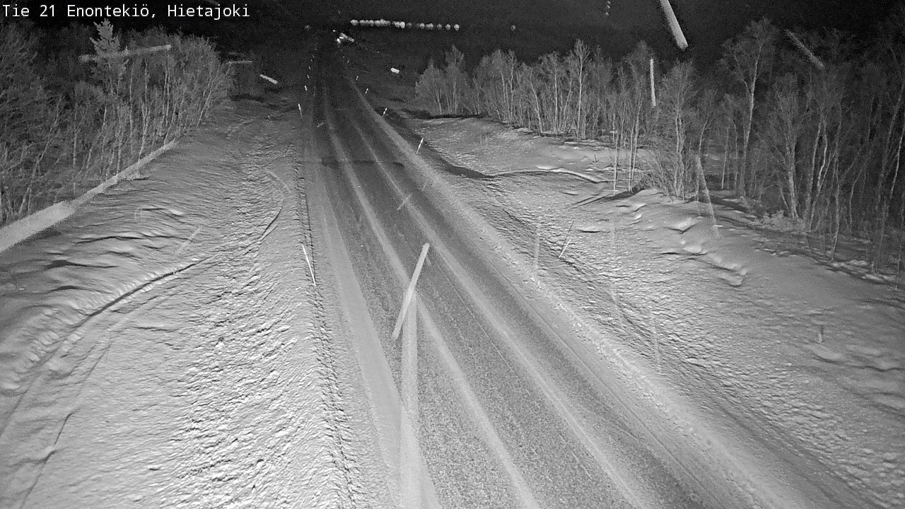 Kelikamerat Kuva Tie 21 Enontekiö, Hietajoki, Enontekiö, Lappi