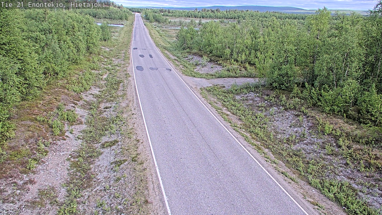 Kelikamerat Kuva Tie 21 Enontekiö, Hietajoki, Enontekiö, Lappi