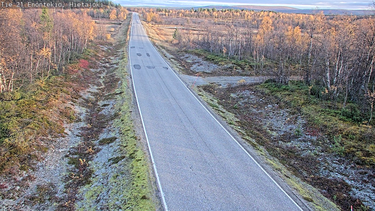 Kelikamerat Kuva Tie 21 Enontekiö, Hietajoki, Enontekiö, Lappi