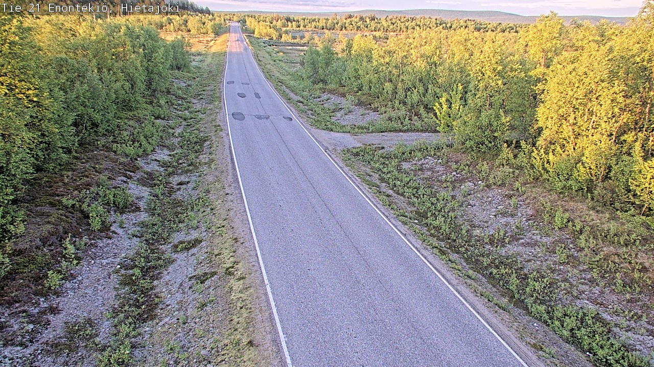 Kelikamerat Kuva Tie 21 Enontekiö, Hietajoki, Enontekiö, Lappi