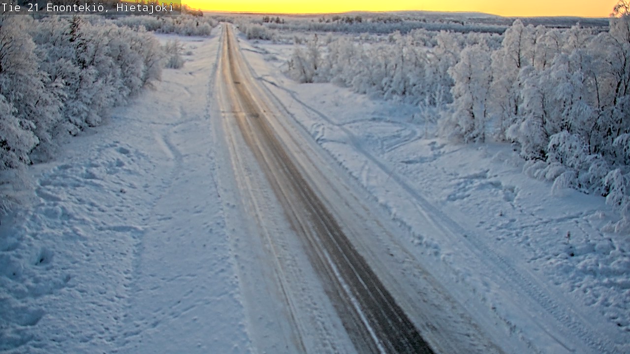 Kelikamerat Kuva Tie 21 Enontekiö, Hietajoki, Enontekiö, Lappi