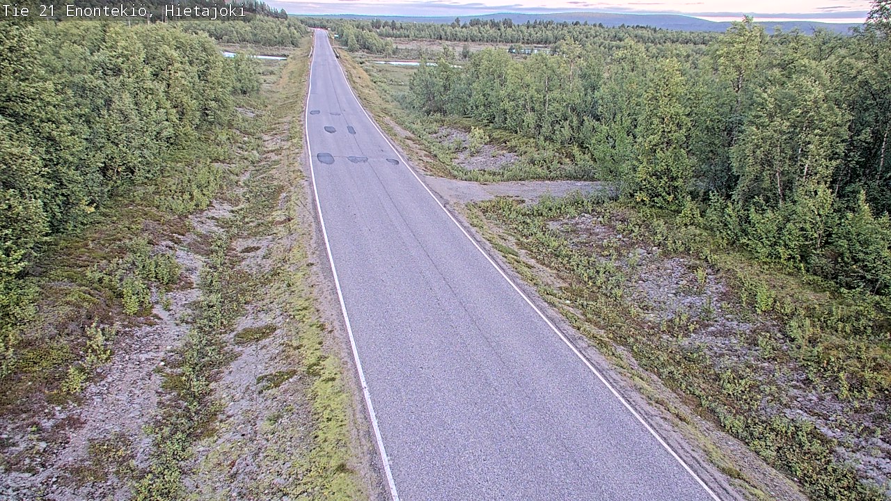Kelikamerat Kuva Tie 21 Enontekiö, Hietajoki, Enontekiö, Lappi