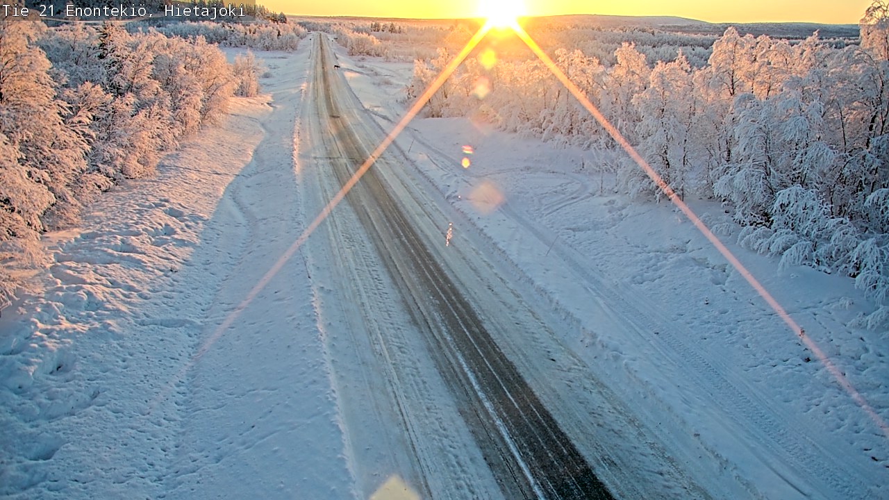 Kelikamerat Kuva Tie 21 Enontekiö, Hietajoki, Enontekiö, Lappi