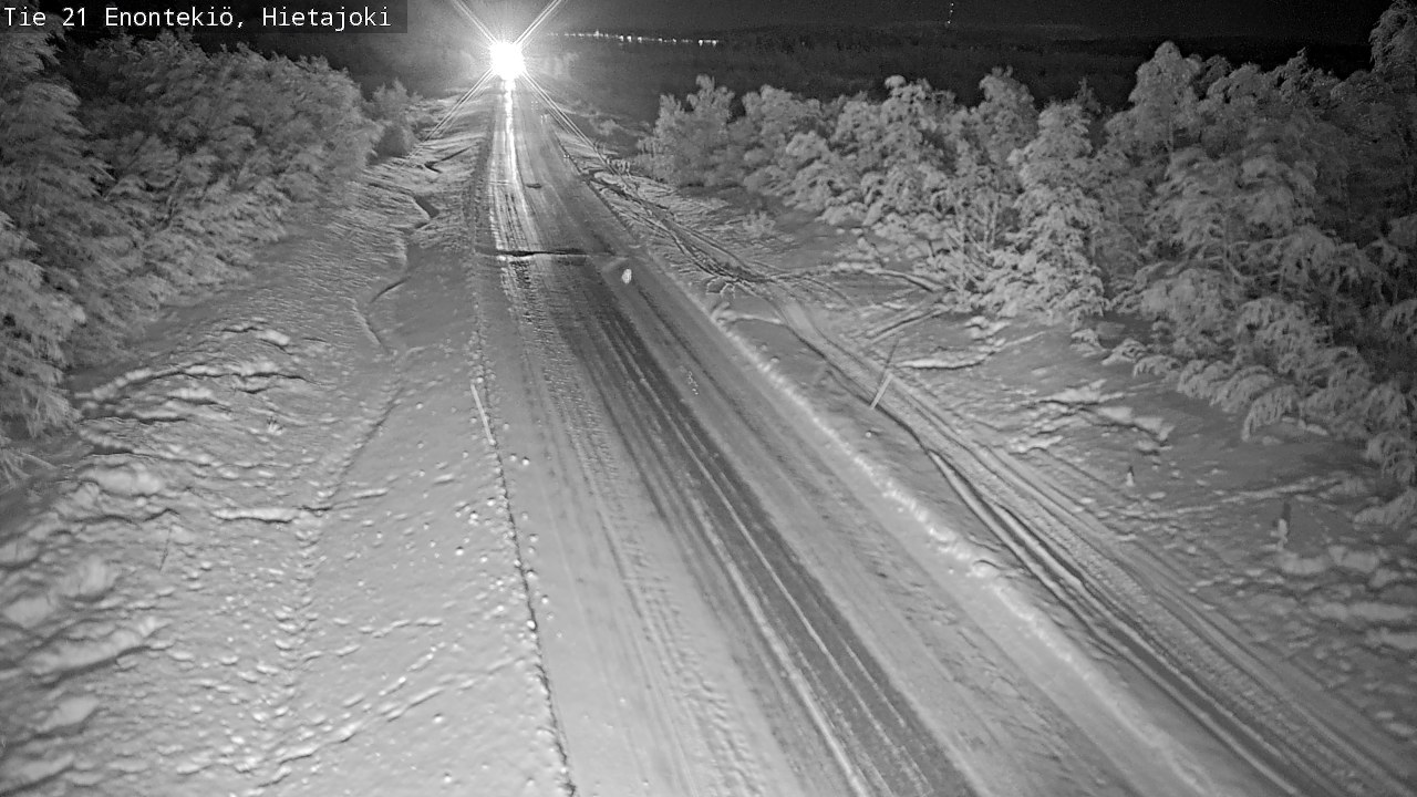 Kelikamerat Kuva Tie 21 Enontekiö, Hietajoki, Enontekiö, Lappi