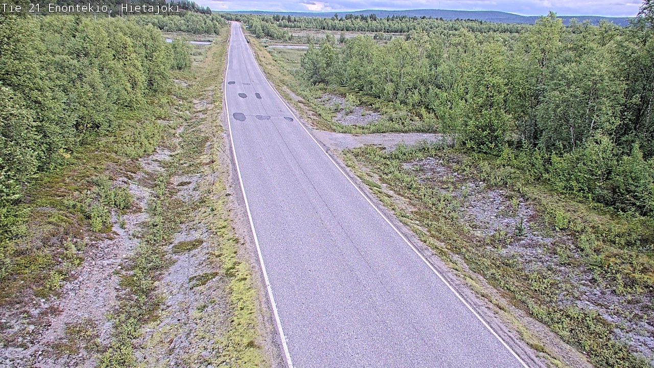 Kelikamerat Kuva Tie 21 Enontekiö, Hietajoki, Enontekiö, Lappi