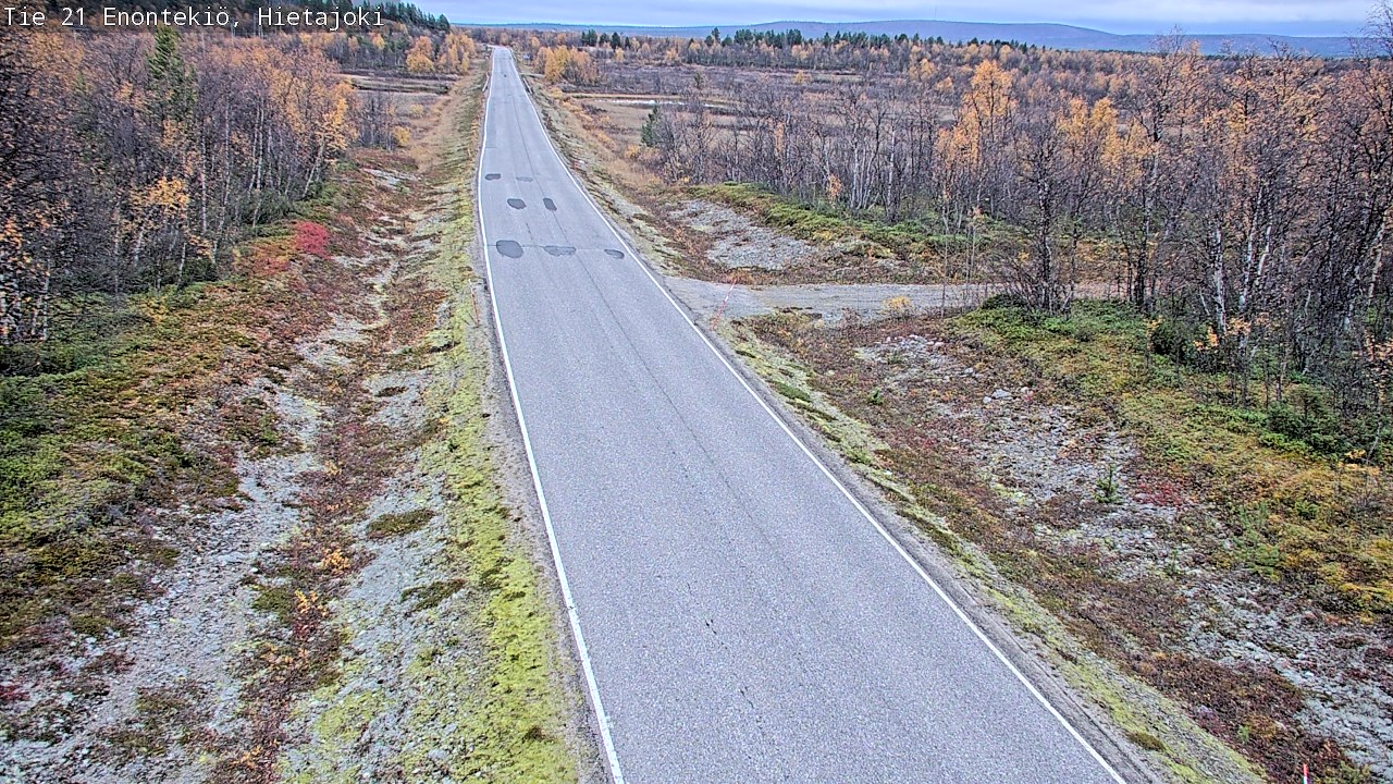 Kelikamerat Kuva Tie 21 Enontekiö, Hietajoki, Enontekiö, Lappi