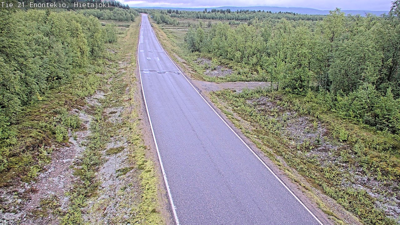 Kelikamerat Kuva Tie 21 Enontekiö, Hietajoki, Enontekiö, Lappi