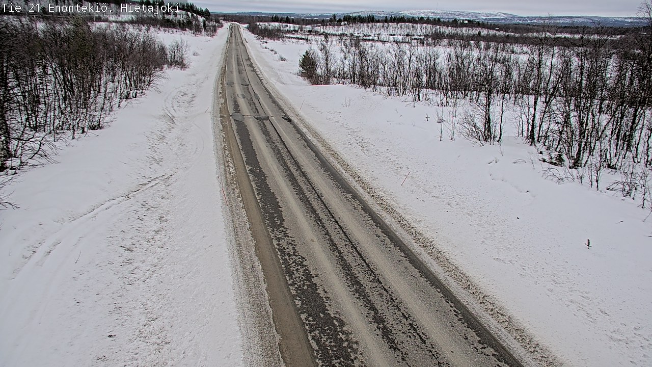Kelikamerat Kuva Tie 21 Enontekiö, Hietajoki, Enontekiö, Lappi