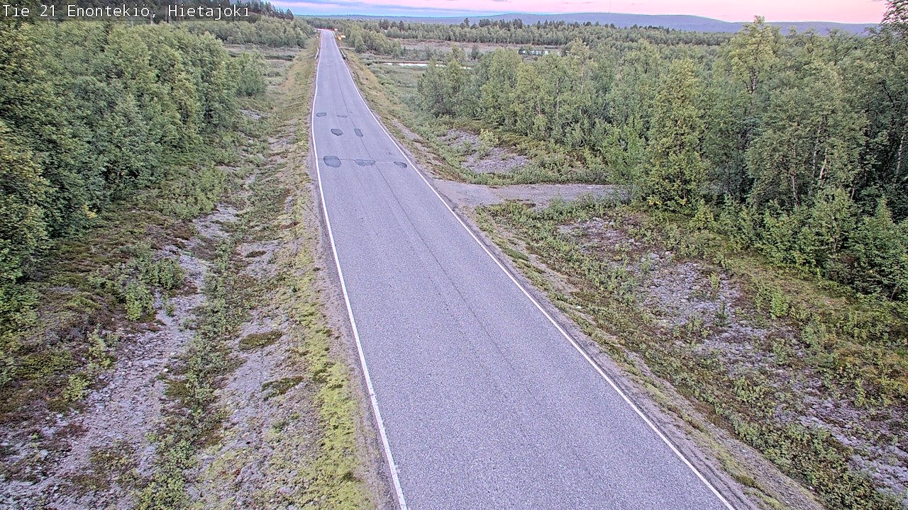 Kelikamerat Kuva Tie 21 Enontekiö, Hietajoki, Enontekiö, Lappi