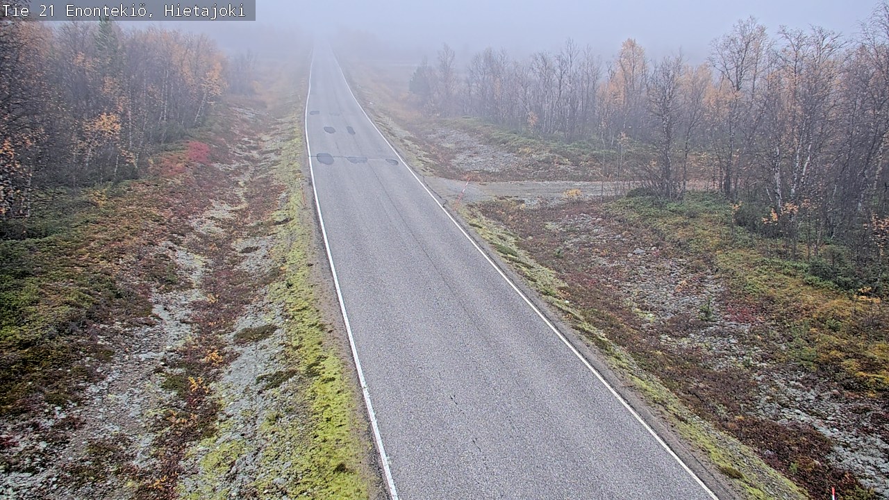 Kelikamerat Kuva Tie 21 Enontekiö, Hietajoki, Enontekiö, Lappi