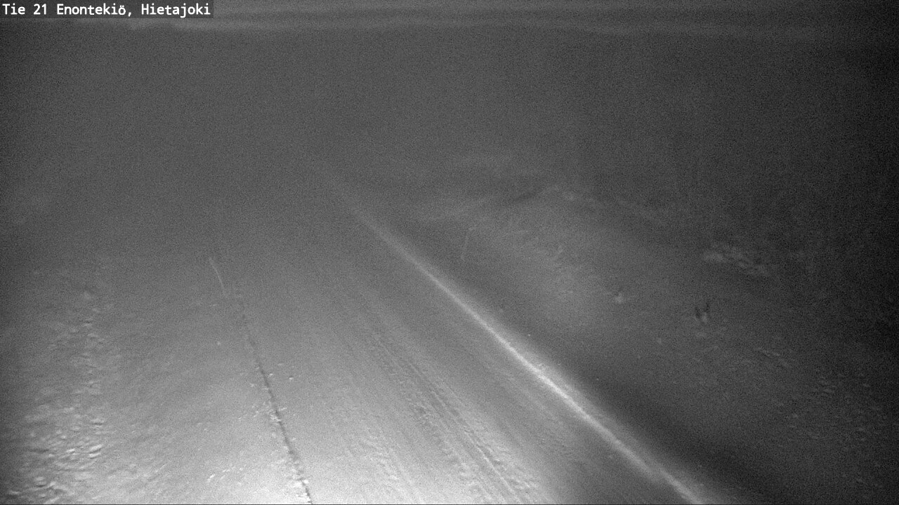 Weather Camera Image Väg 21 Enontekis, Hietajoki, Enontekiö, Lappi
