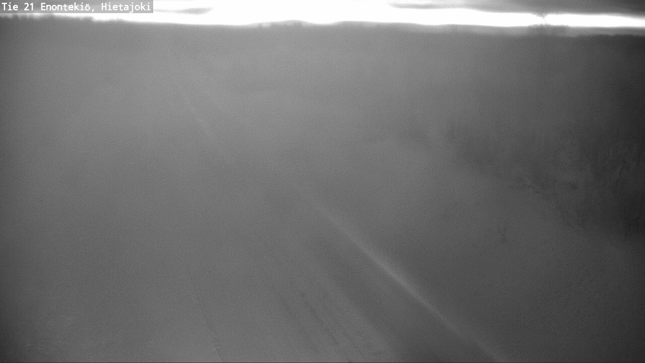 Weather Camera Image Väg 21 Enontekis, Hietajoki, Enontekiö, Lappi