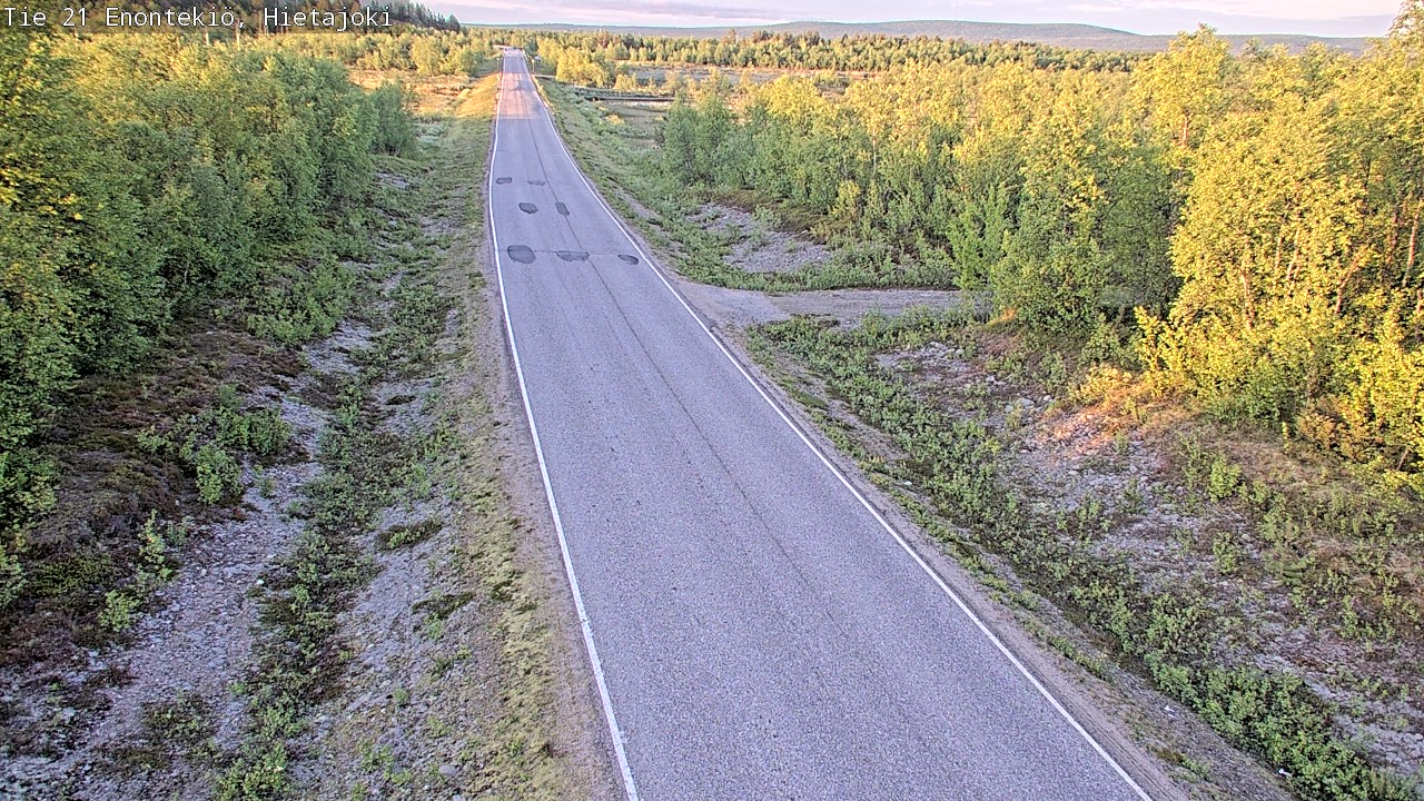 Kelikamerat Kuva Tie 21 Enontekiö, Hietajoki, Enontekiö, Lappi