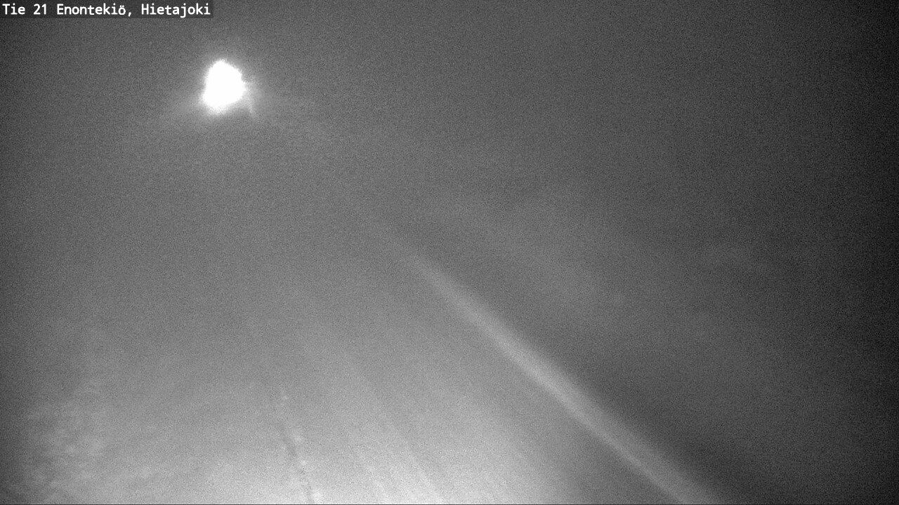 Weather Camera Image Väg 21 Enontekis, Hietajoki, Enontekiö, Lappi