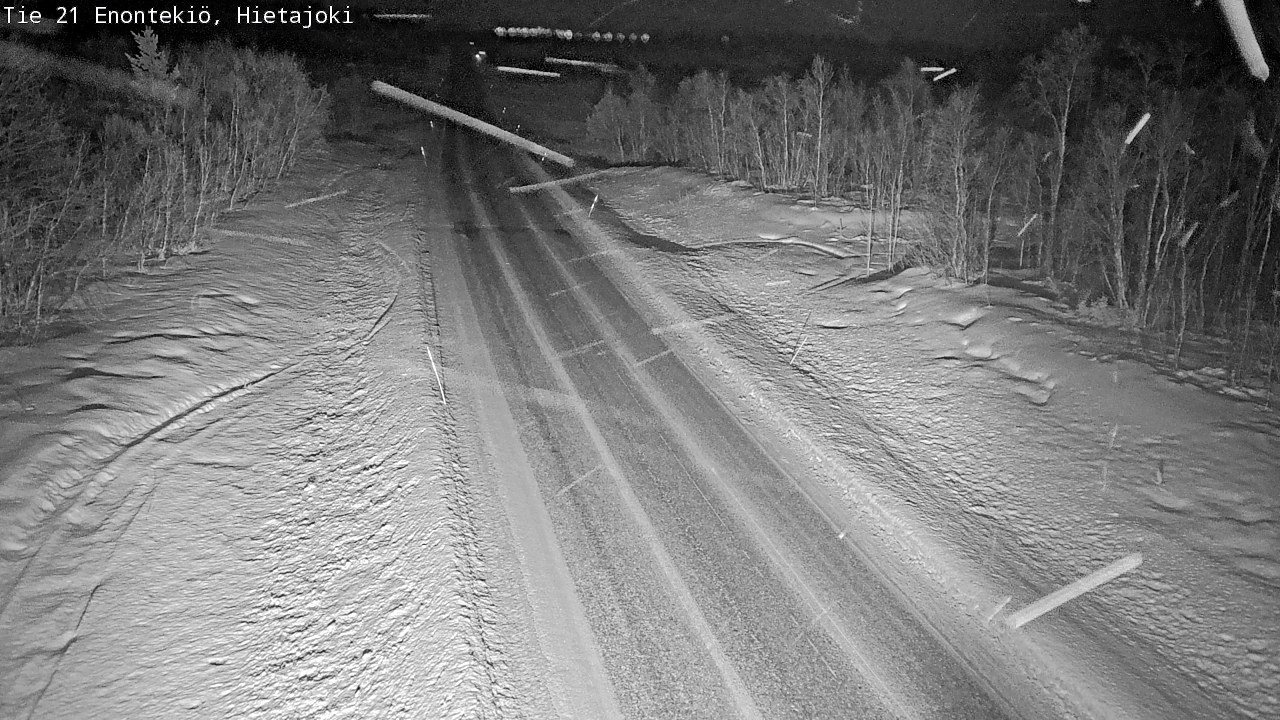 Kelikamerat Kuva Tie 21 Enontekiö, Hietajoki, Enontekiö, Lappi