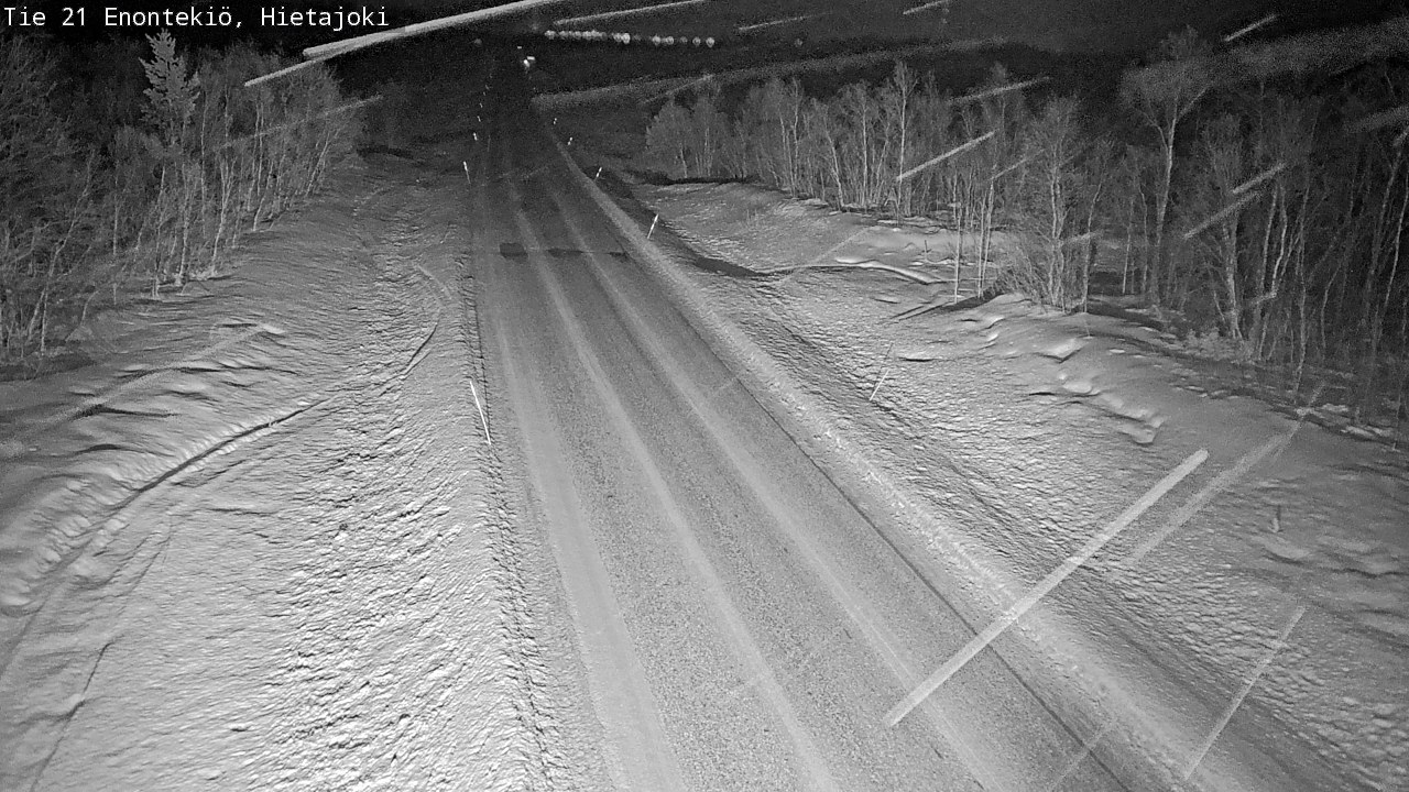 Kelikamerat Kuva Tie 21 Enontekiö, Hietajoki, Enontekiö, Lappi