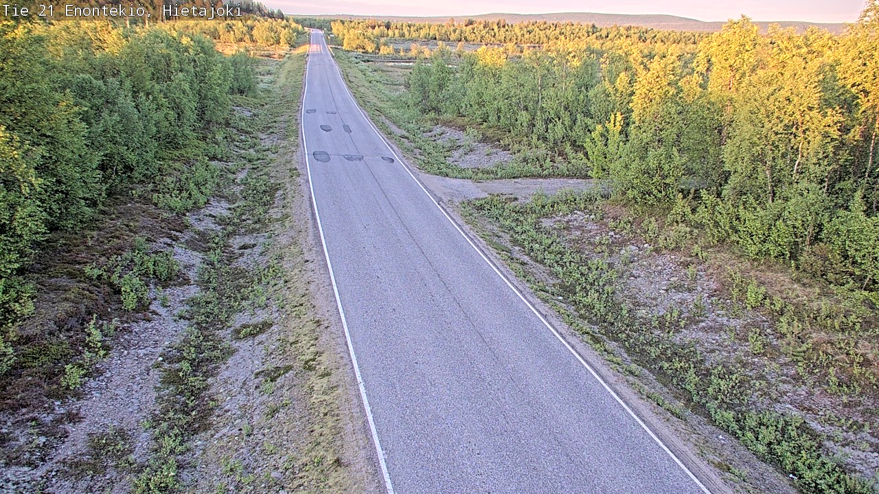Kelikamerat Kuva Tie 21 Enontekiö, Hietajoki, Enontekiö, Lappi