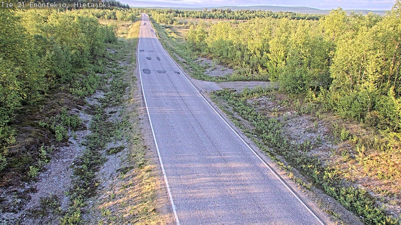 Kelikamerat Kuva Tie 21 Enontekiö, Hietajoki, Enontekiö, Lappi