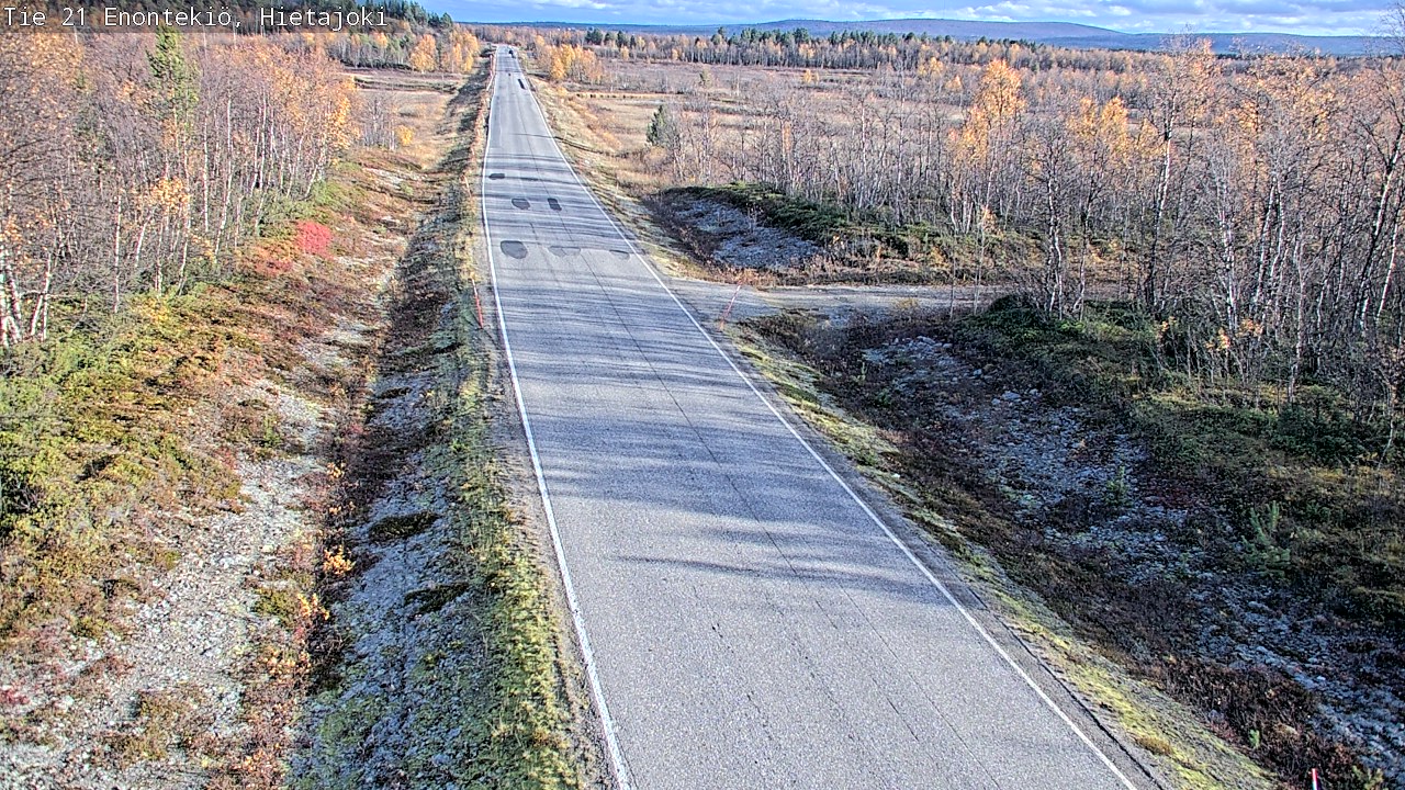 Kelikamerat Kuva Tie 21 Enontekiö, Hietajoki, Enontekiö, Lappi