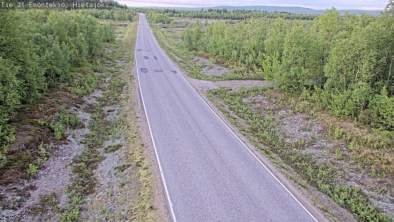 Kelikamerat Kuva Tie 21 Enontekiö, Hietajoki, Enontekiö, Lappi