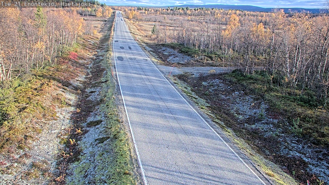 Kelikamerat Kuva Tie 21 Enontekiö, Hietajoki, Enontekiö, Lappi
