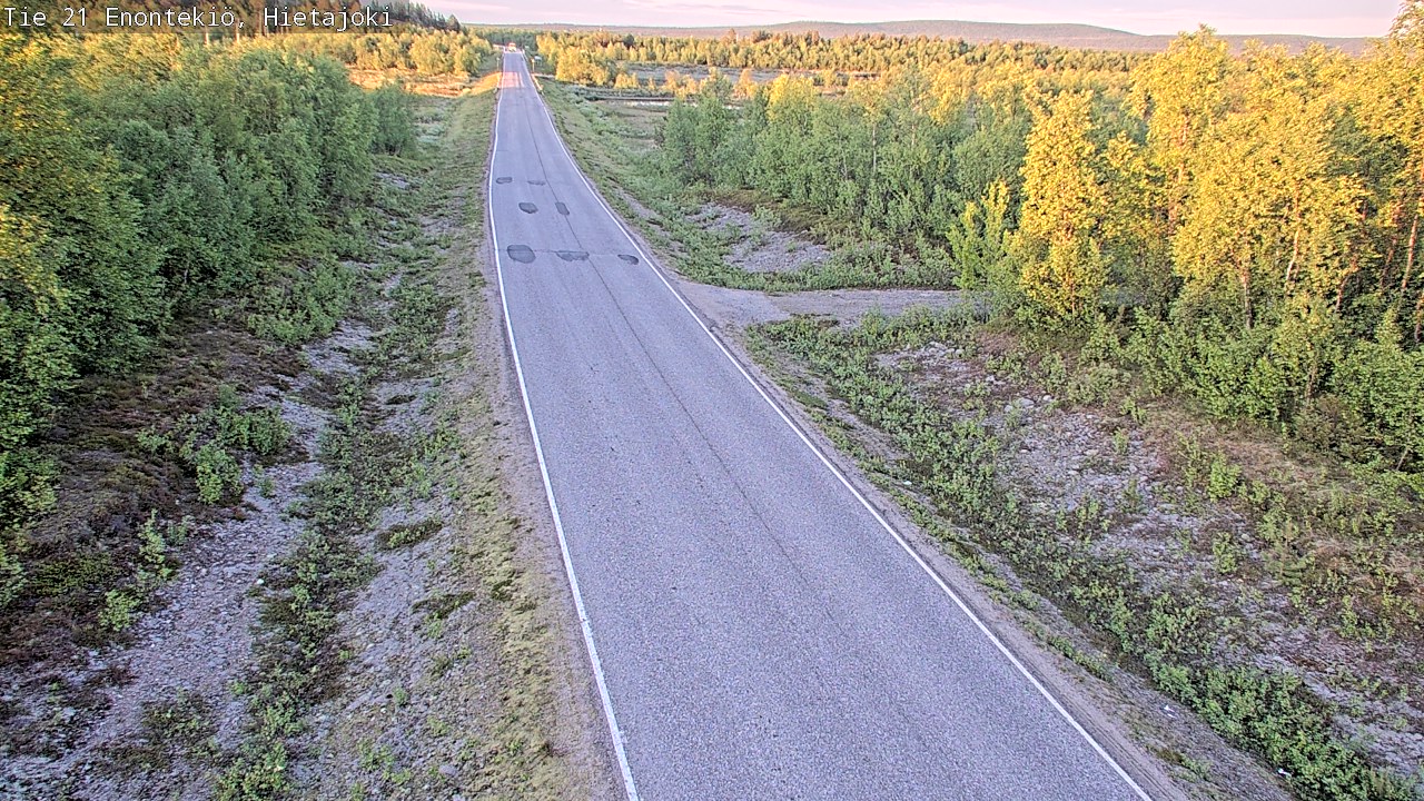 Kelikamerat Kuva Tie 21 Enontekiö, Hietajoki, Enontekiö, Lappi