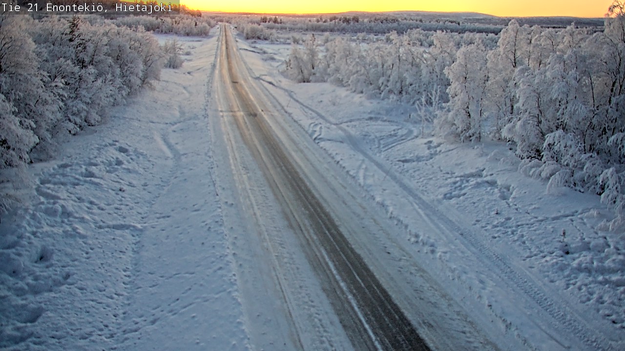 Kelikamerat Kuva Tie 21 Enontekiö, Hietajoki, Enontekiö, Lappi