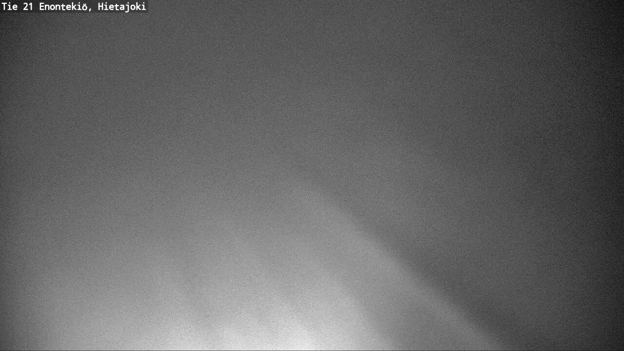 Weather Camera Image Väg 21 Enontekis, Hietajoki, Enontekiö, Lappi