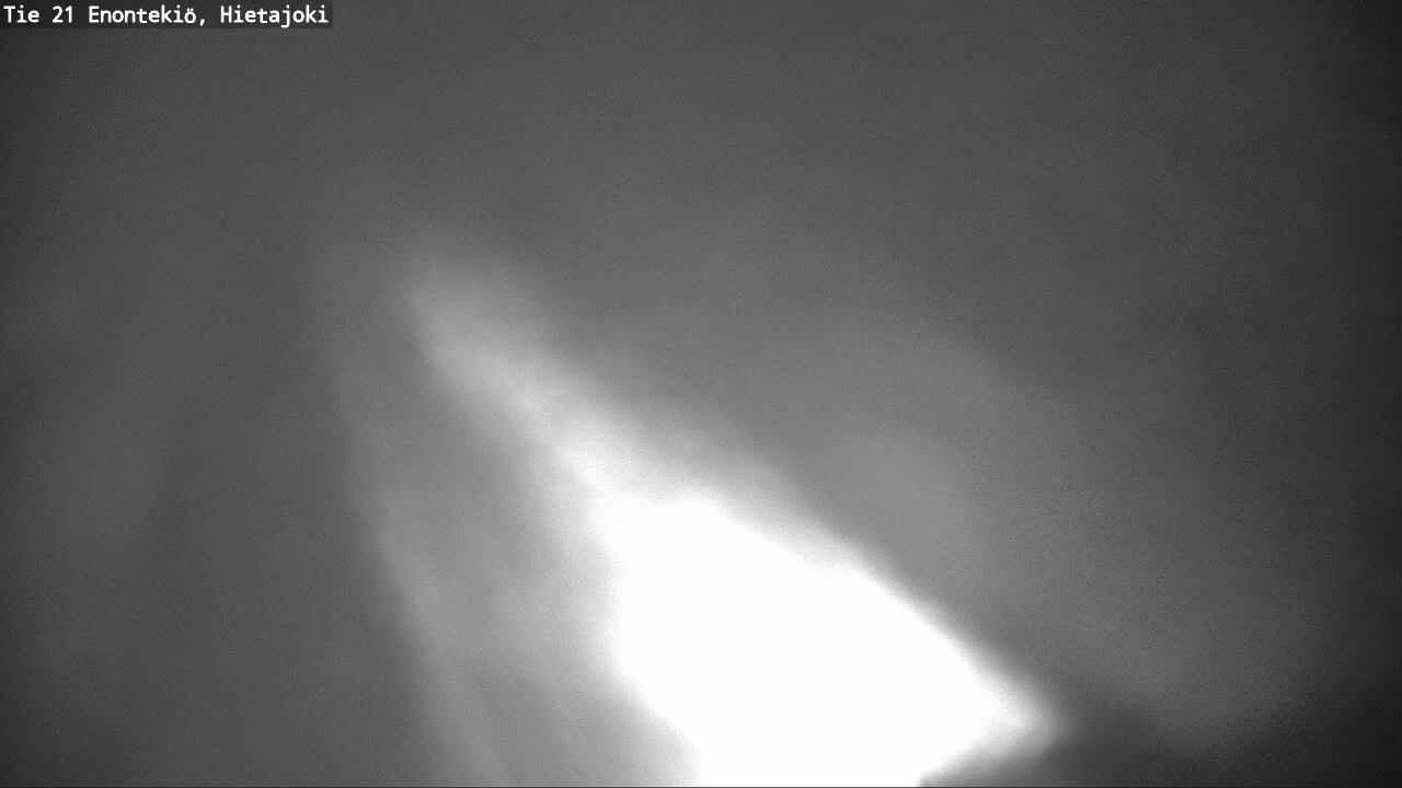 Weather Camera Image Väg 21 Enontekis, Hietajoki, Enontekiö, Lappi