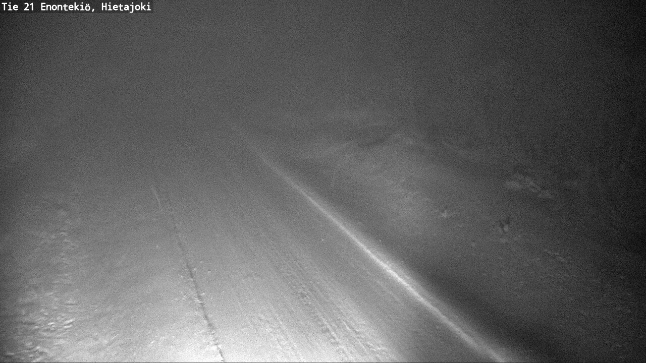 Weather Camera Image Väg 21 Enontekis, Hietajoki, Enontekiö, Lappi
