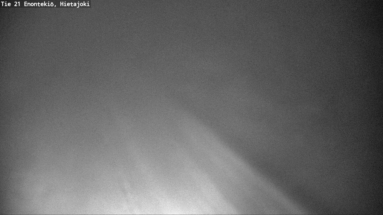 Weather Camera Image Väg 21 Enontekis, Hietajoki, Enontekiö, Lappi