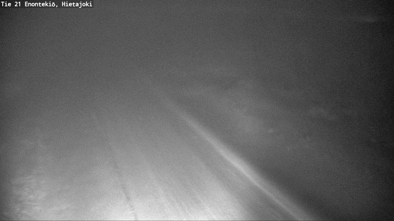 Weather Camera Image Väg 21 Enontekis, Hietajoki, Enontekiö, Lappi