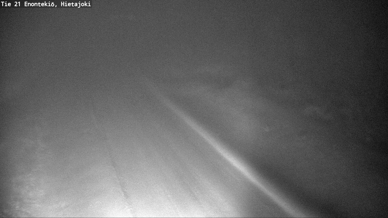 Weather Camera Image Väg 21 Enontekis, Hietajoki, Enontekiö, Lappi