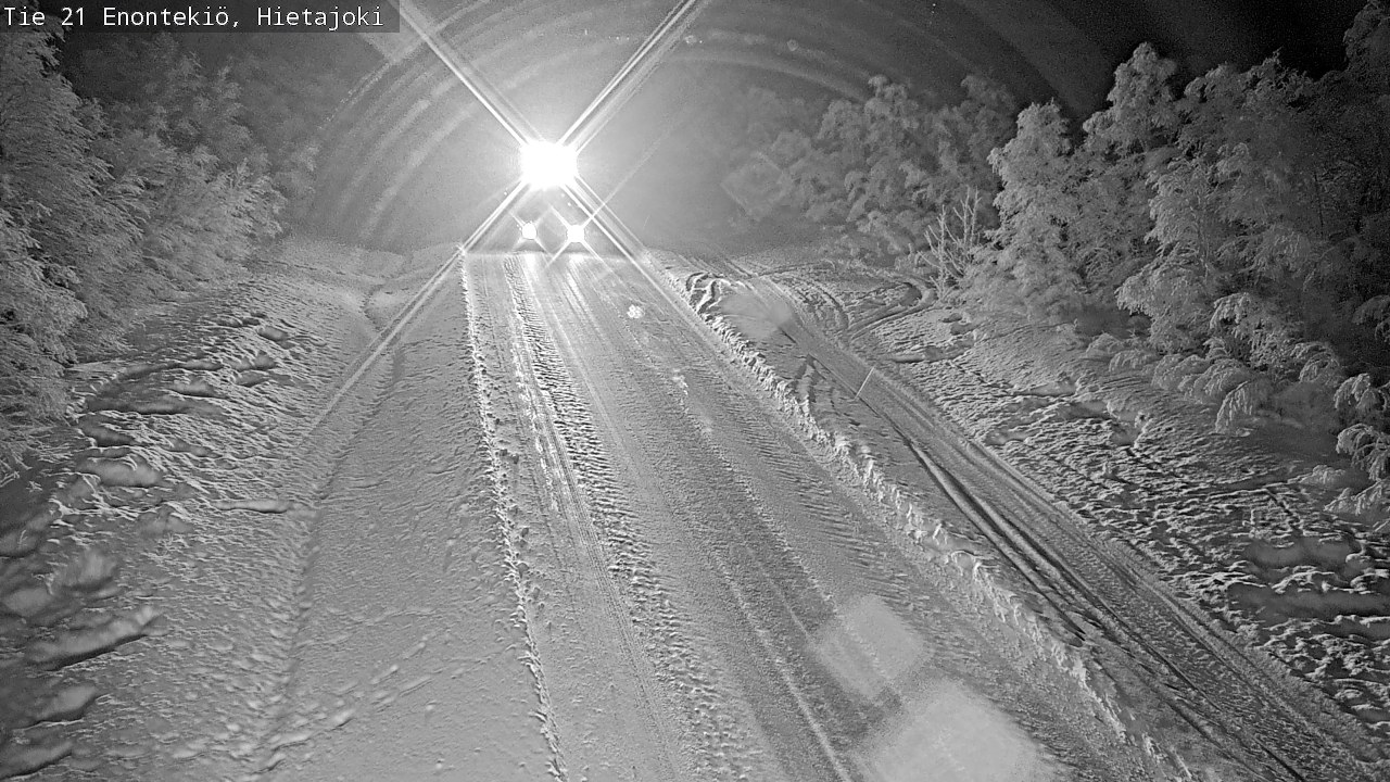 Kelikamerat Kuva Tie 21 Enontekiö, Hietajoki, Enontekiö, Lappi