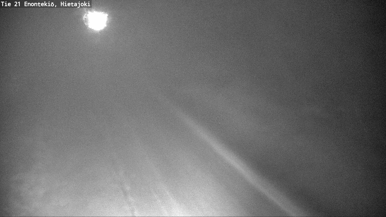 Weather Camera Image Väg 21 Enontekis, Hietajoki, Enontekiö, Lappi