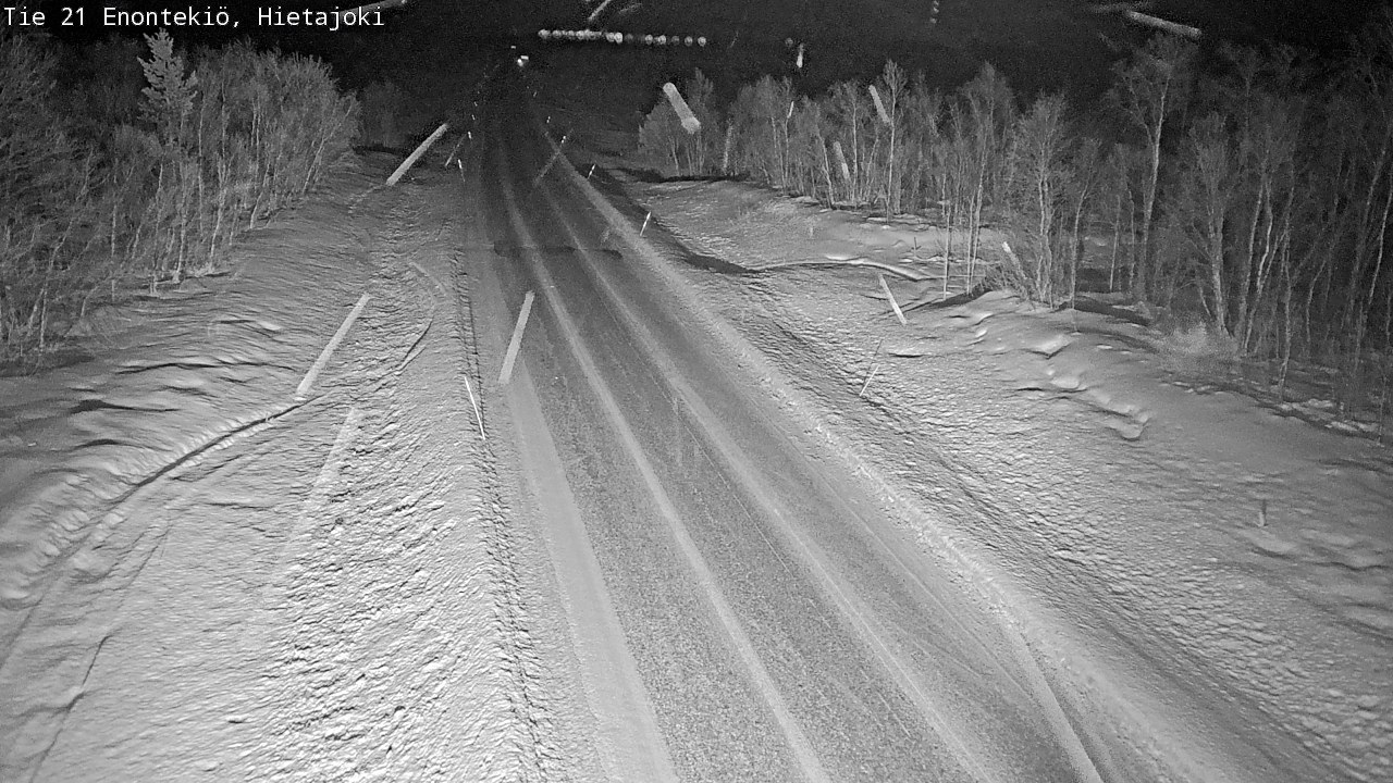 Kelikamerat Kuva Tie 21 Enontekiö, Hietajoki, Enontekiö, Lappi