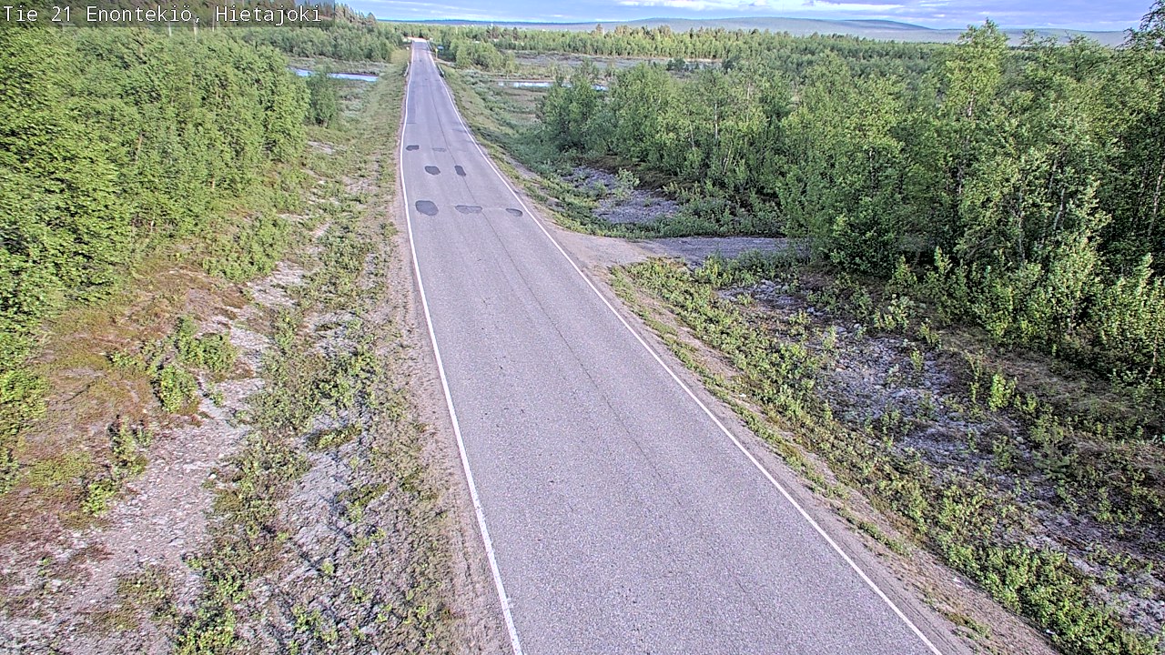 Kelikamerat Kuva Tie 21 Enontekiö, Hietajoki, Enontekiö, Lappi
