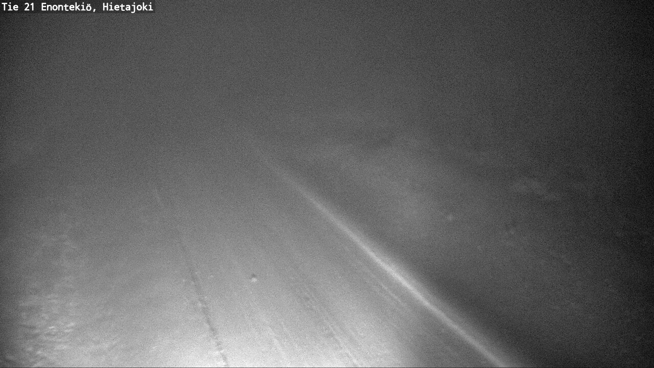 Weather Camera Image Väg 21 Enontekis, Hietajoki, Enontekiö, Lappi