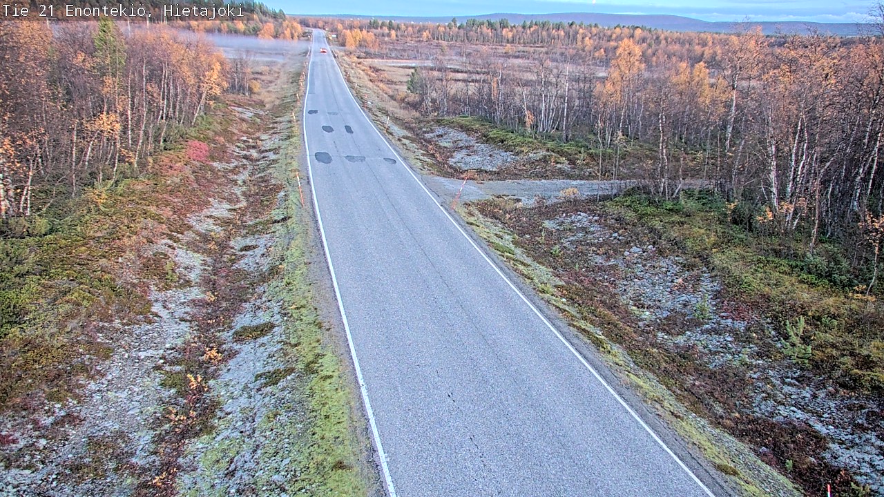 Kelikamerat Kuva Tie 21 Enontekiö, Hietajoki, Enontekiö, Lappi